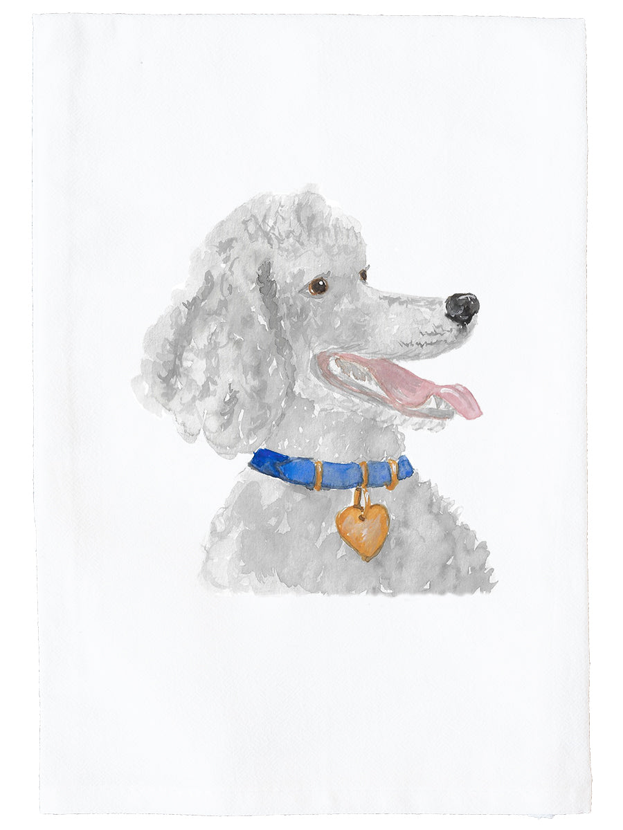 Poodle Kitchen Towel