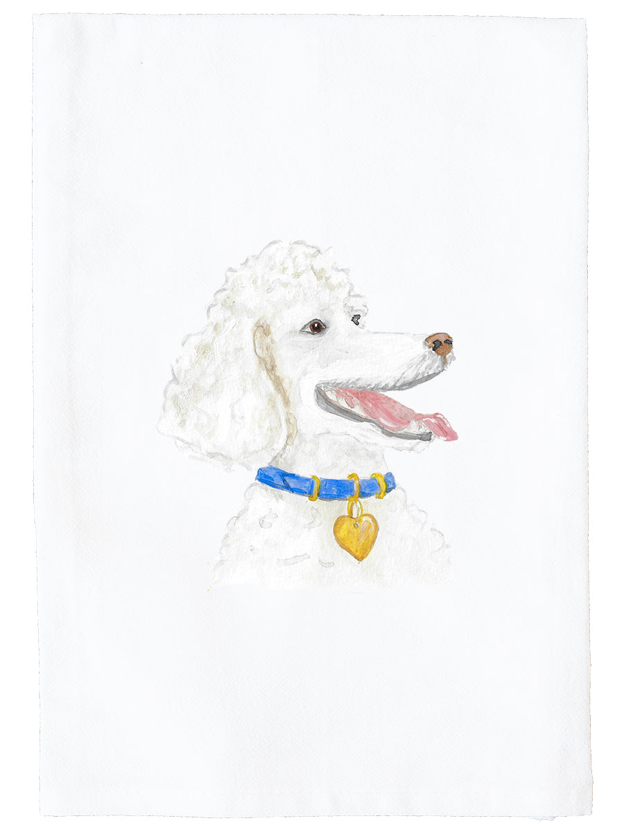 Poodle Kitchen Towel