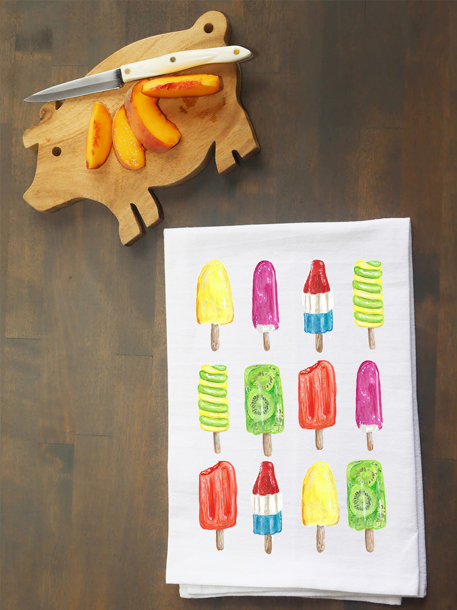 Popsicles Summer Kitchen Towel