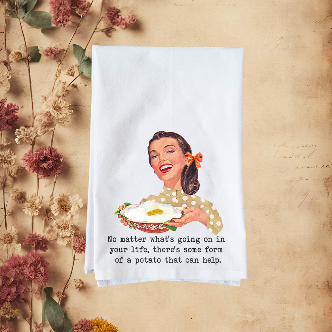 Some Form Of Potato Kitchen Towel