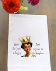 The Queen is Happy Kitchen Towel