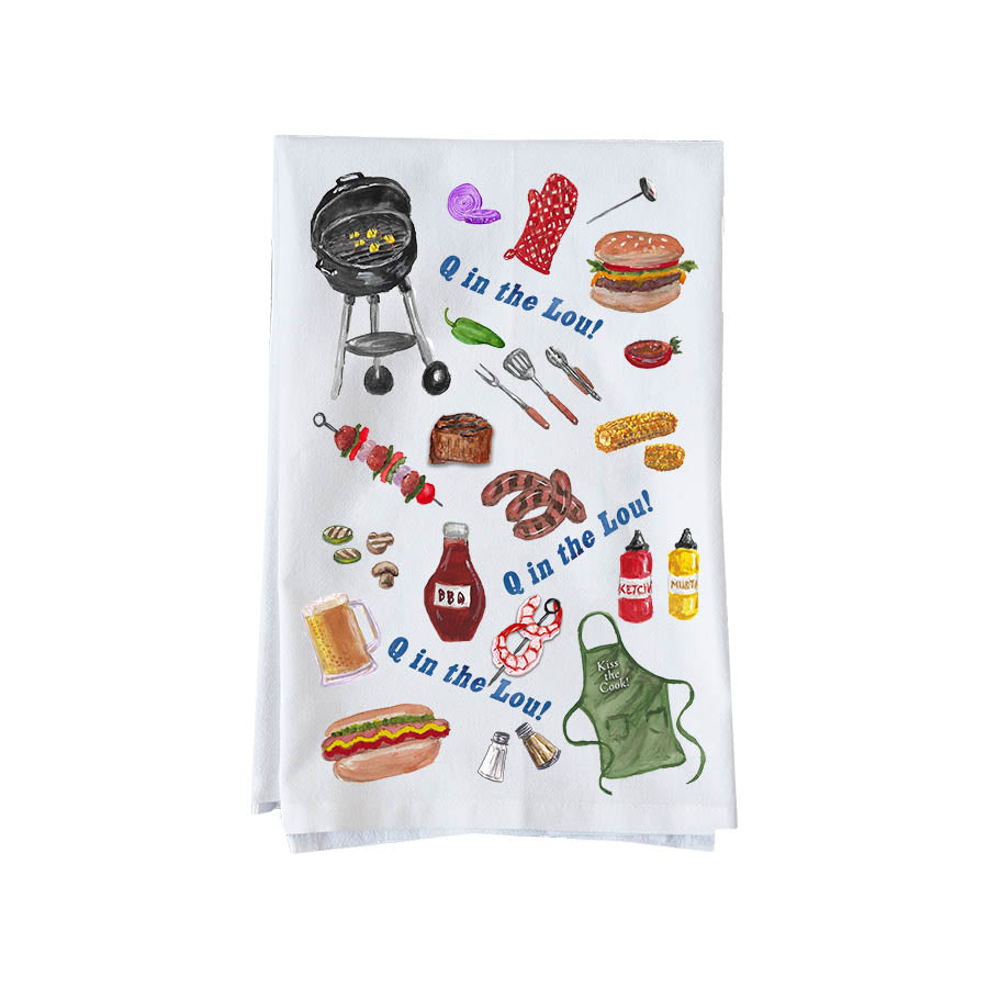 Q In The Lou! Kitchen Towel