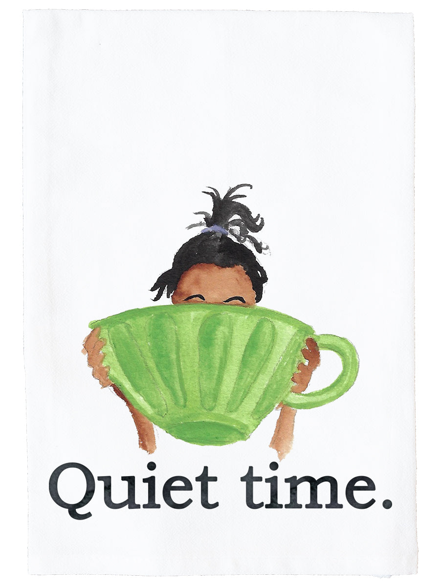 Quiet Time Coffee Kitchen Towel