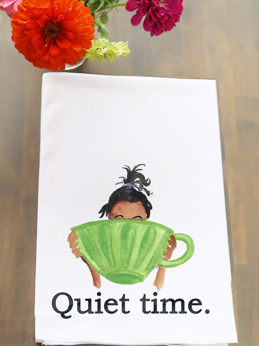Quiet Time Coffee Kitchen Towel