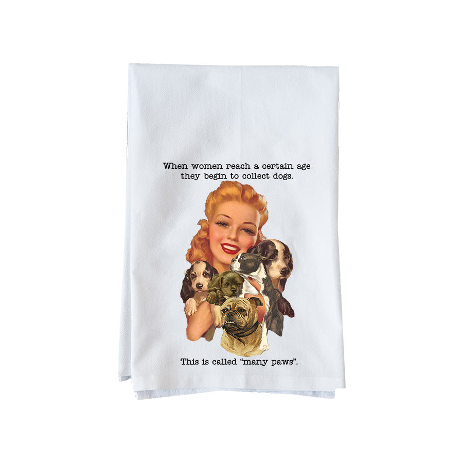 Many Paws Kitchen Towel