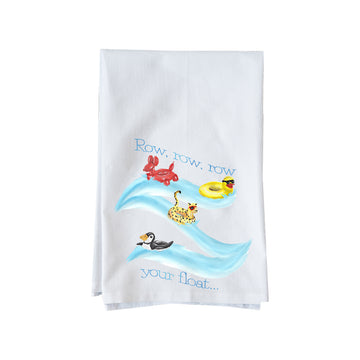 Row, row, row your Float Summer Kitchen Towel