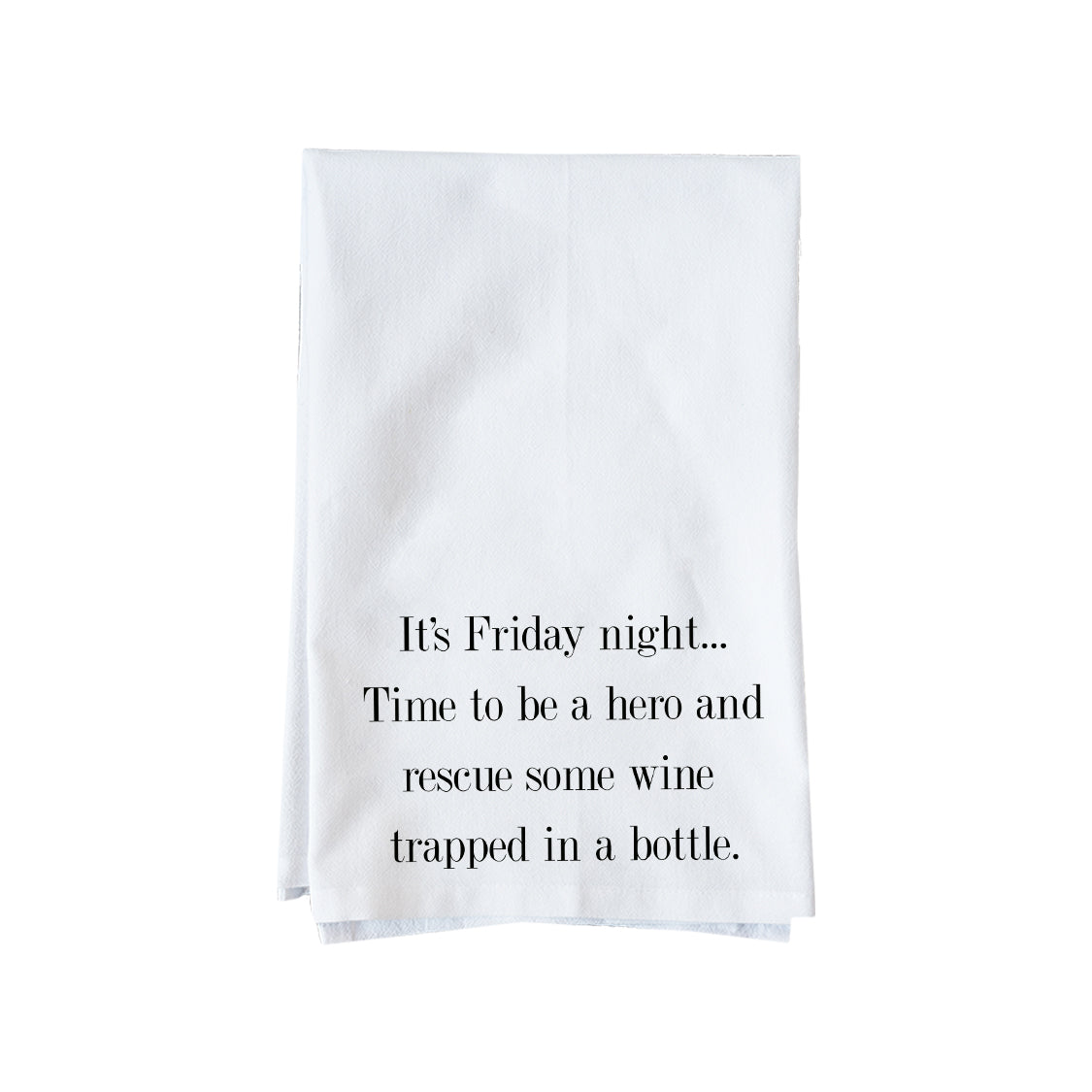 Rescue some wine Kitchen Towel