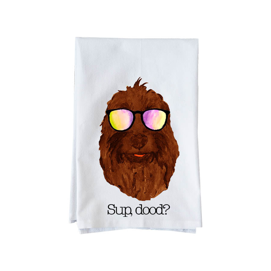 Sup Dood Chocolate Kitchen Towel