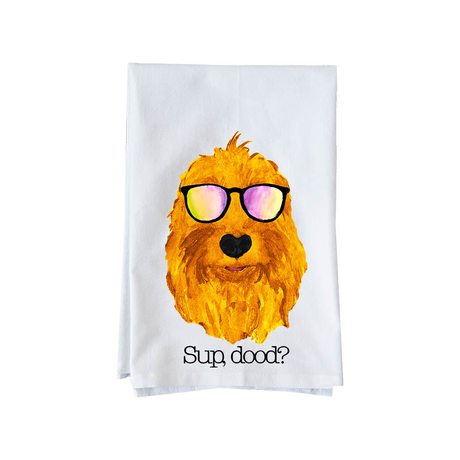 Sup Dood Golden Kitchen Towel