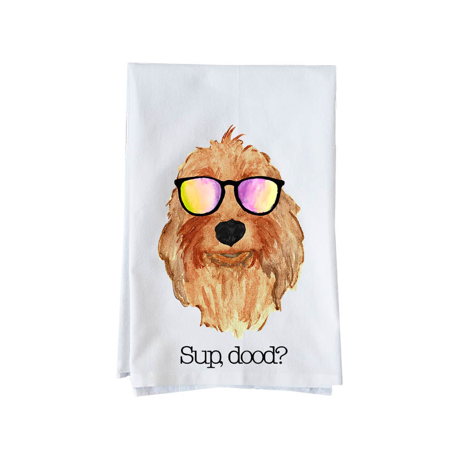 Sup Dood Red Kitchen Towel