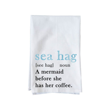 Sea Hag Kitchen Towel