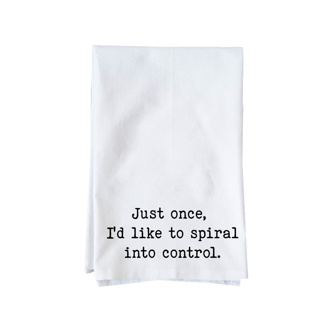 Spiral into control Kitchen Towel