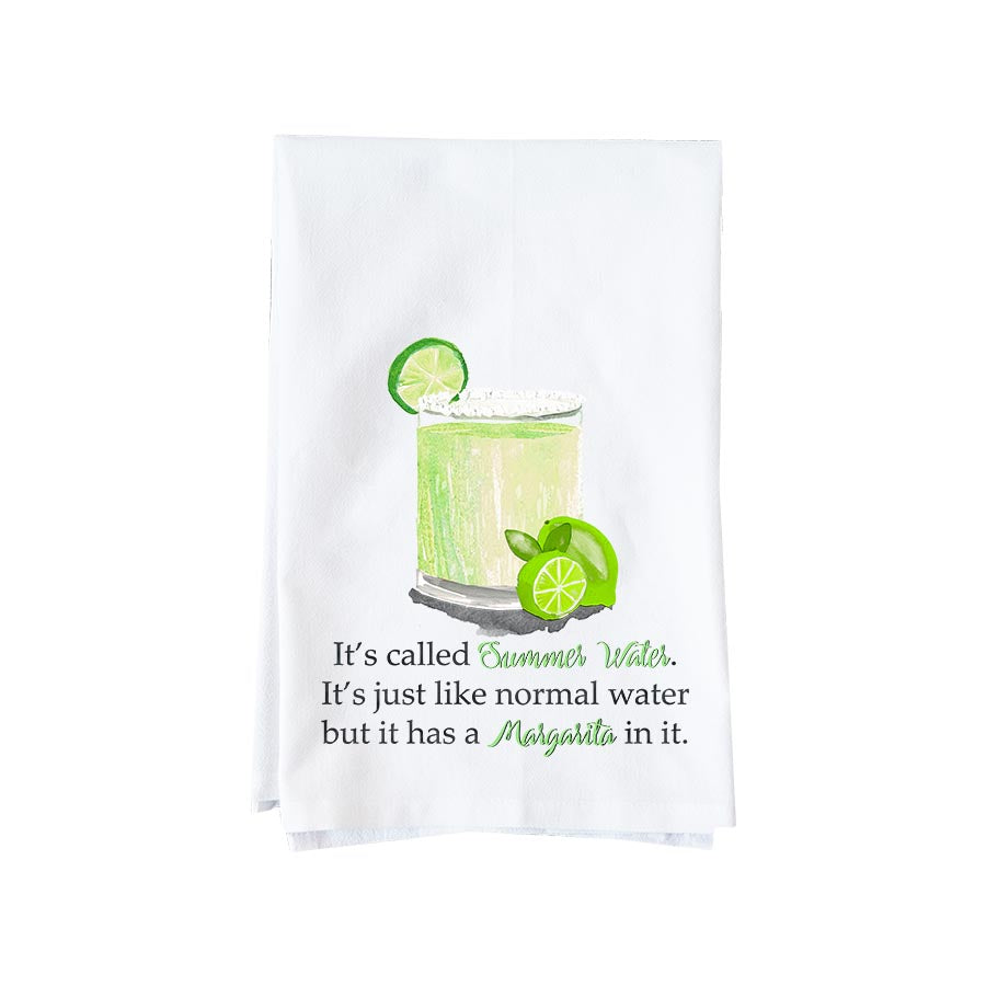 Summer Water Margarita Kitchen Towel