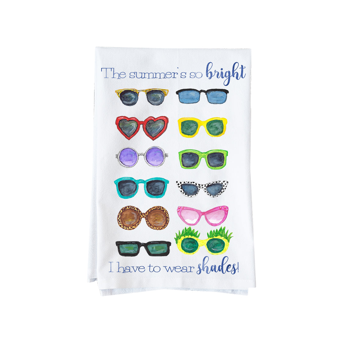 The Summer's So Bright Kitchen Towel