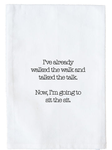Sit The Sit Kitchen Towel