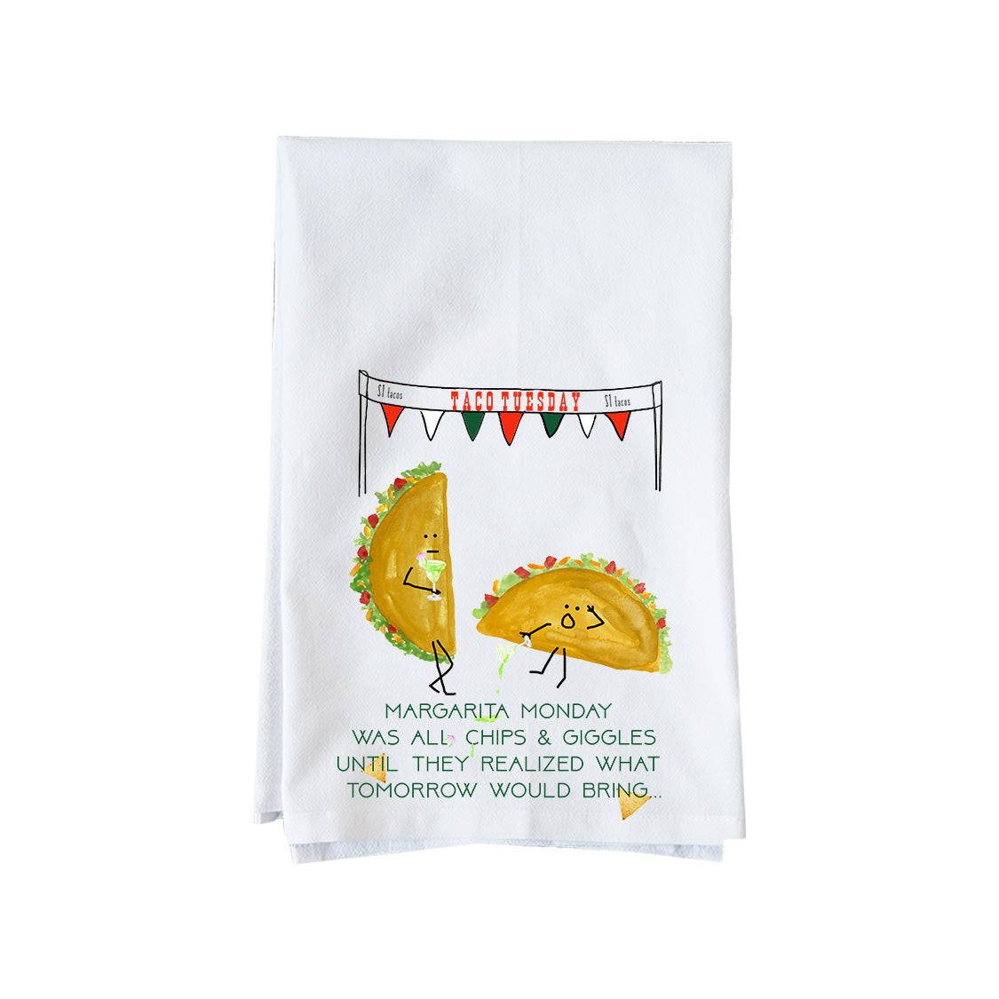 Margarita Monday & Taco Tuesday Kitchen Towel