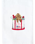 Saint Louis Tote With Flag Kitchen Towel