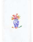 Ginger Jar With Tulips Kitchen Towel