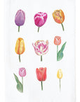 Tulips Collage Kitchen Towel