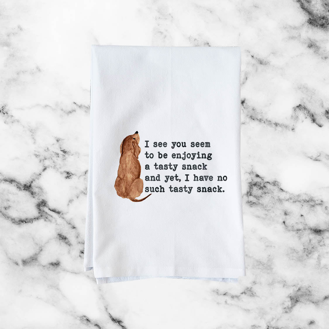 Tasty snack Kitchen Towel
