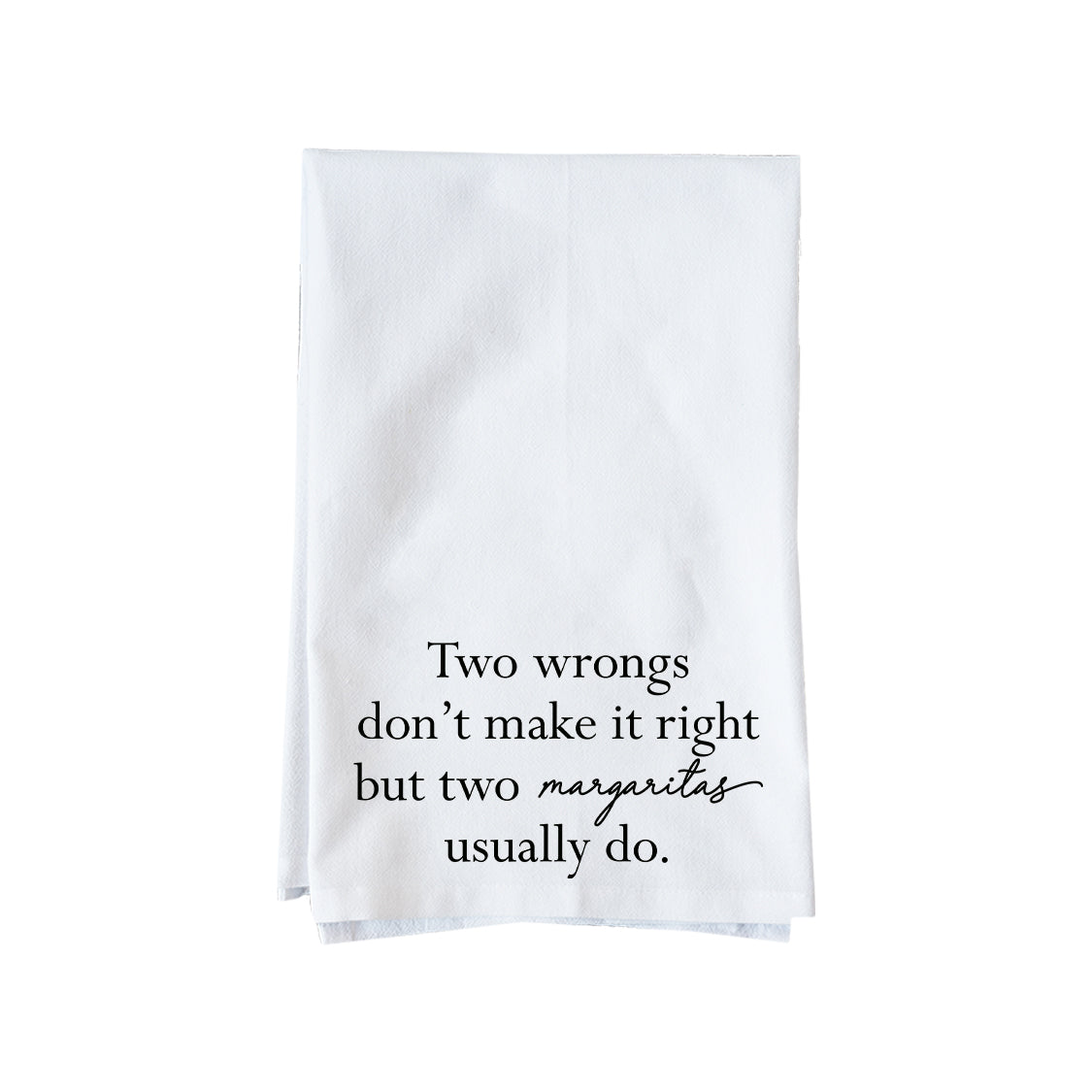 Two margaritas Kitchen Towel