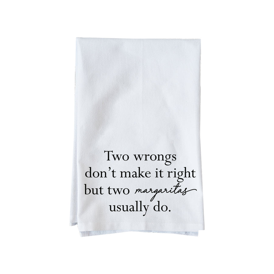 Two margaritas Kitchen Towel