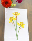 Yellow Daffodils Kitchen Towel