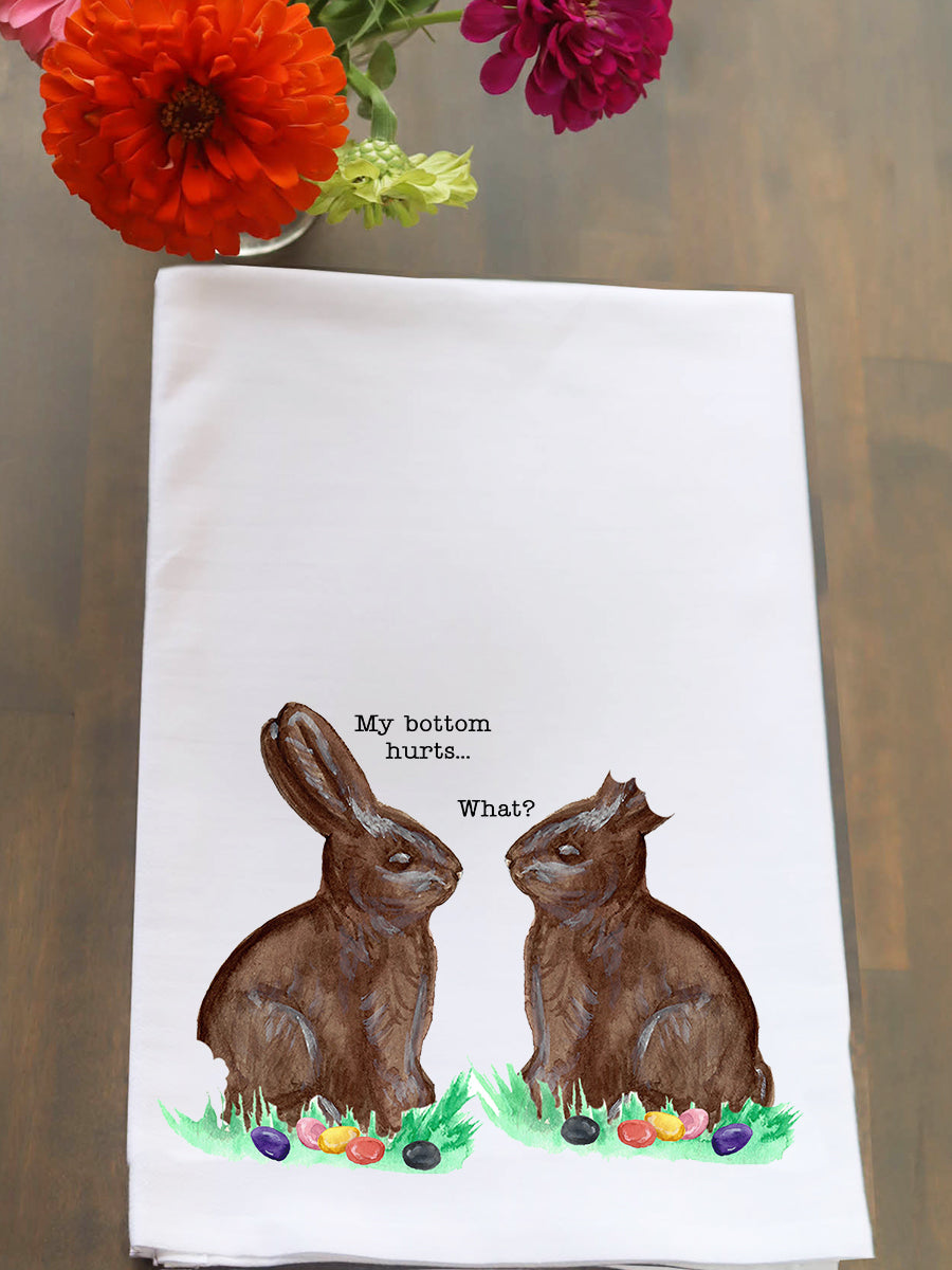 My Bottom Hurts! What? Kitchen Towel