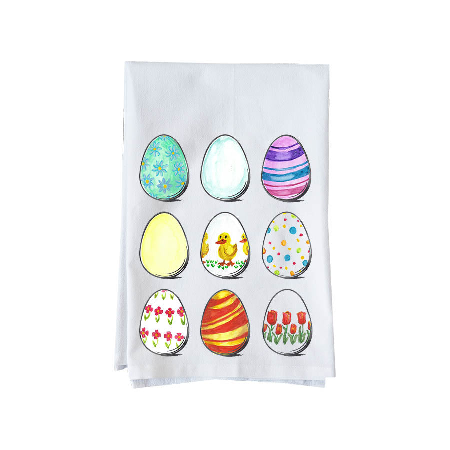 Colorful Eggs Kitchen Towel