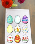 Colorful Eggs Kitchen Towel