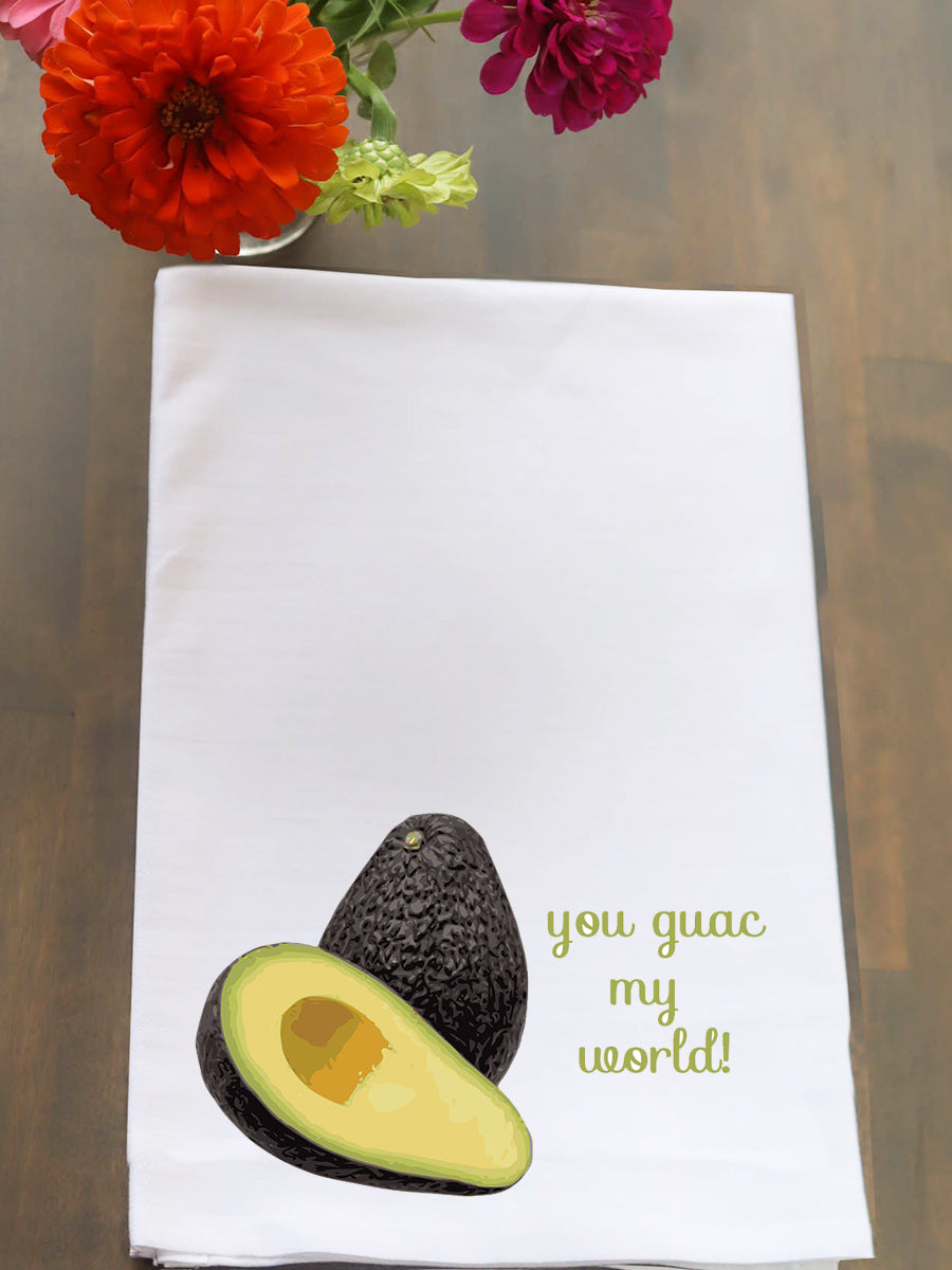 Guac My World Kitchen Towel