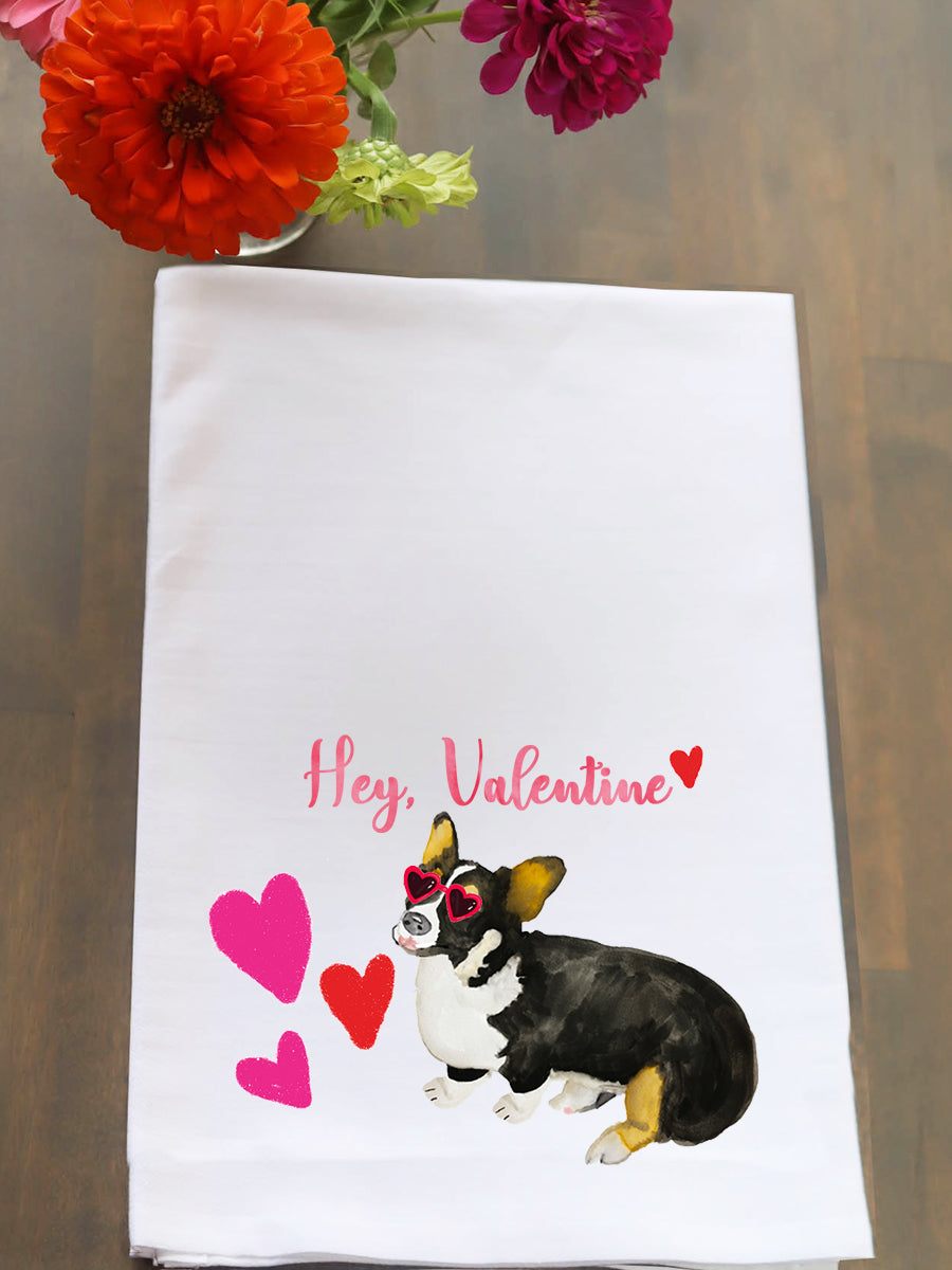 Hey, Valentine Kitchen Towel