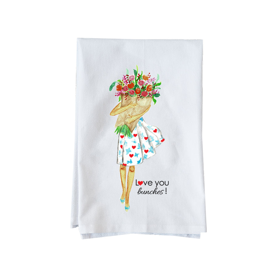 Love You Bunches Kitchen Towel