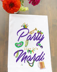 Party Like It's Mardi Kitchen Towel