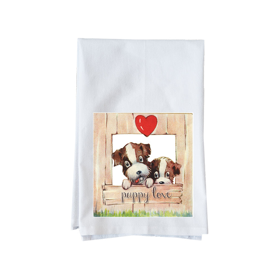 Puppy Love Kitchen Towel