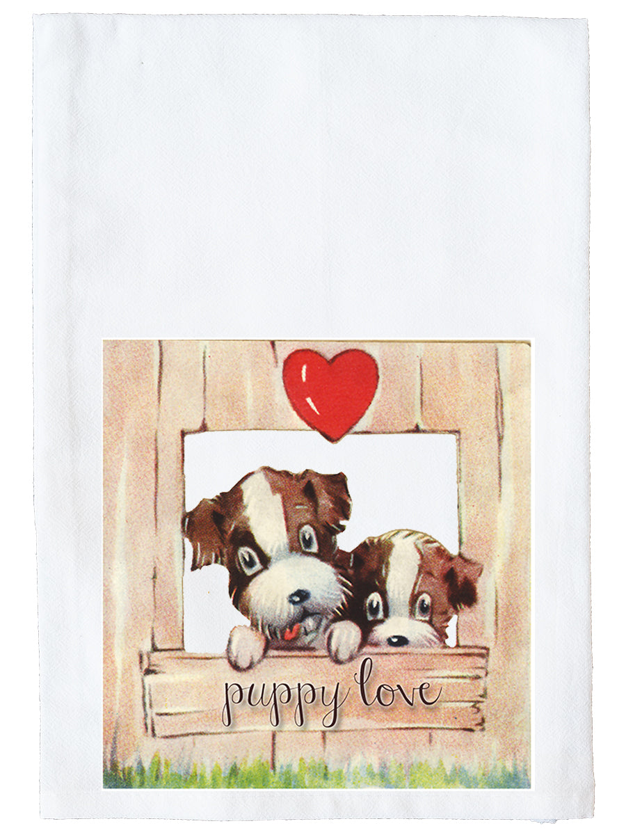 Puppy Love Kitchen Towel