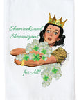 Shamrocks and Shenanigans Kitchen Towel
