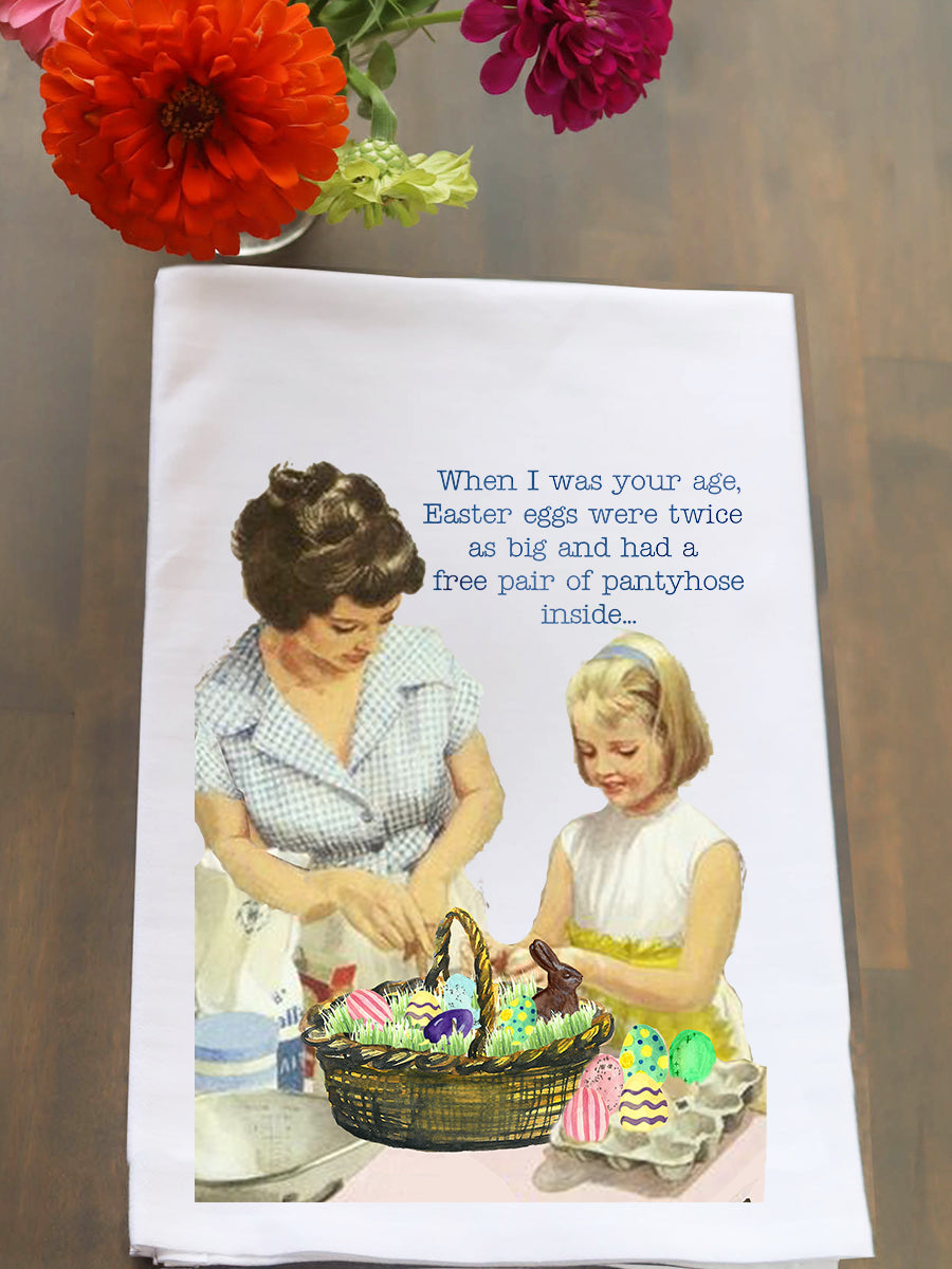 When I Was Your Age Kitchen Towel