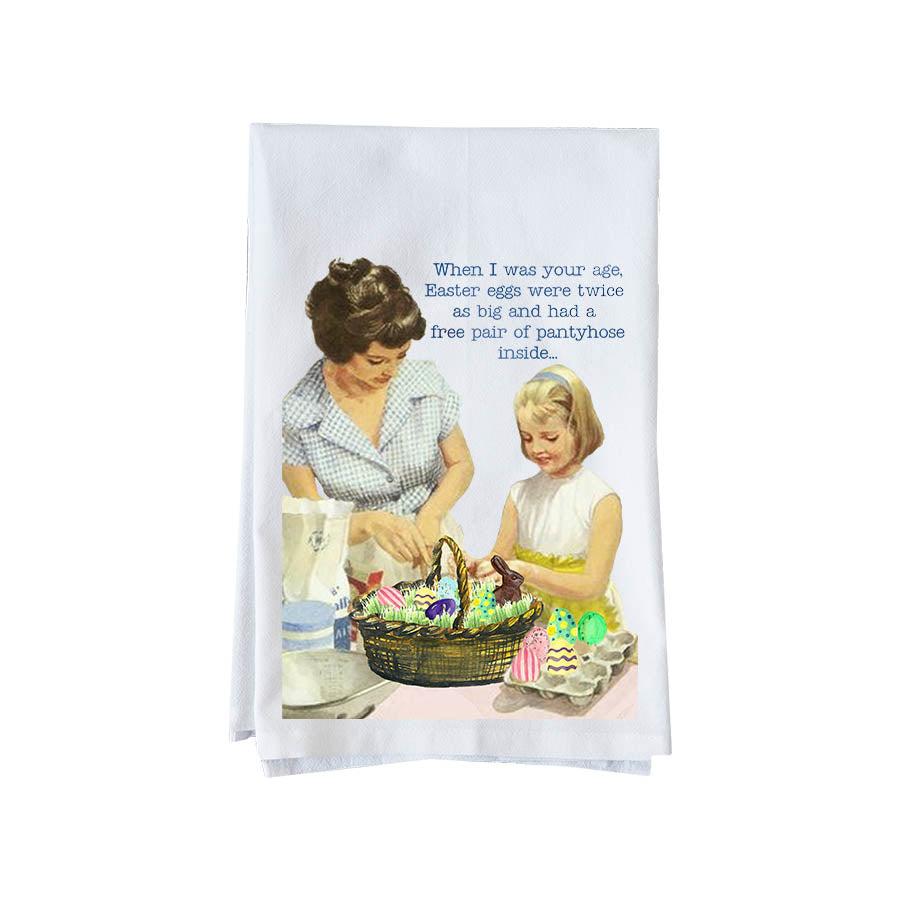 When I Was Your Age Kitchen Towel