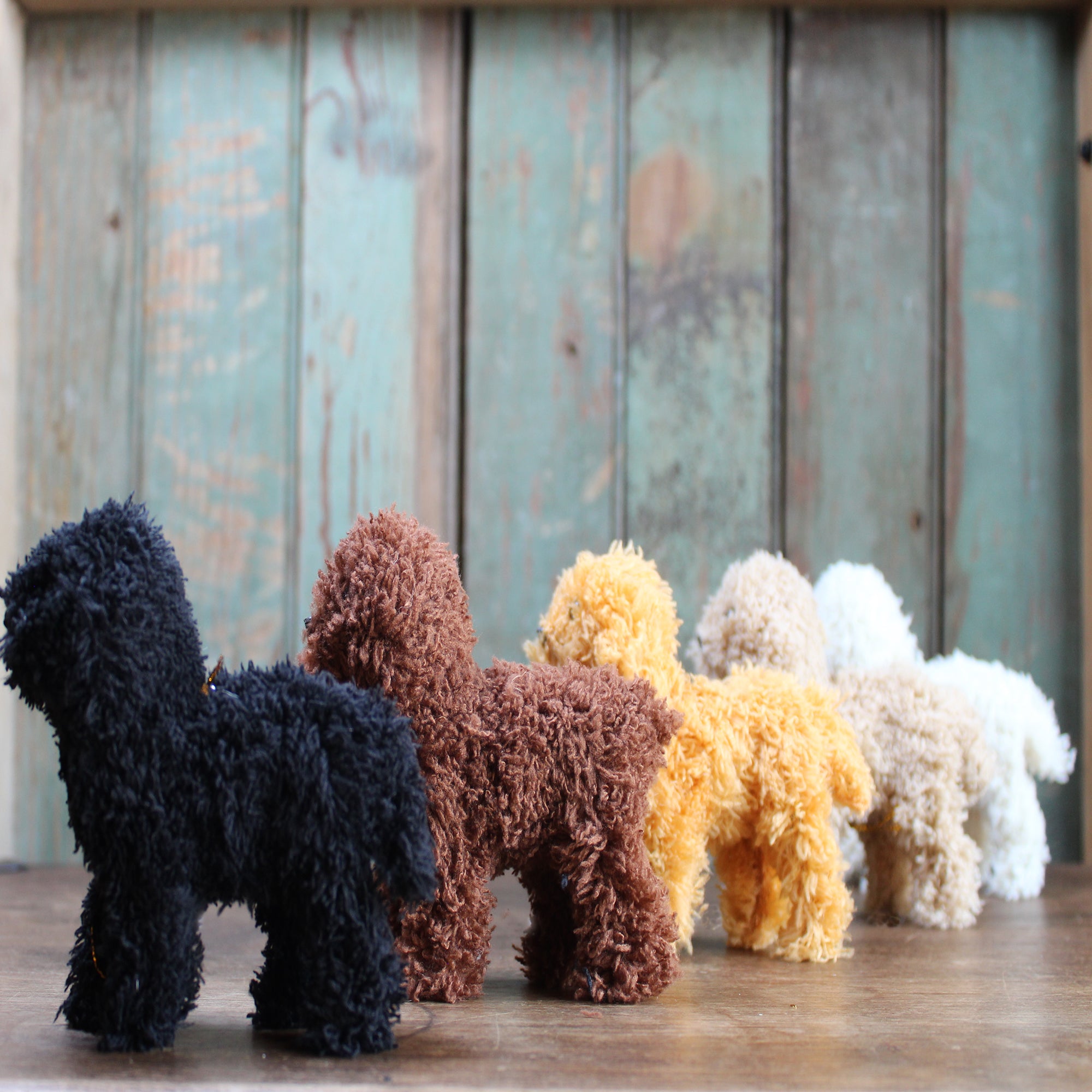 Spooky Halloween Doodle Dog Ornament