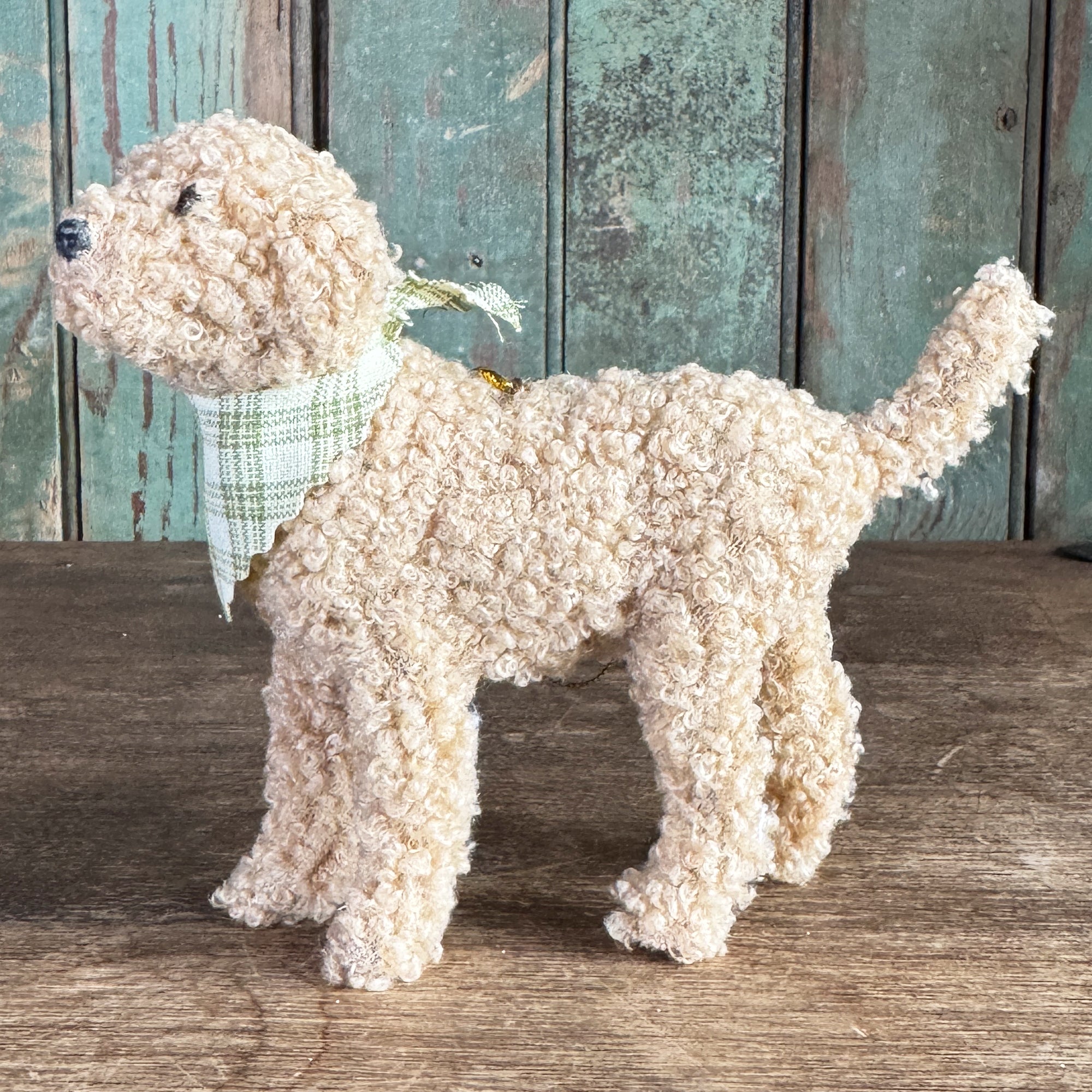 Goldendoodle With Bandana Ornament