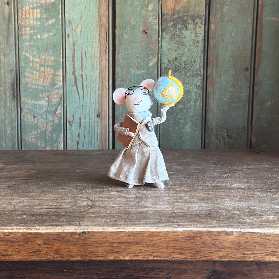 Teacher Mouse Ornament