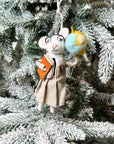 Teacher Mouse Ornament