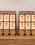 Christmas Train Advent Calendar - Keepsake Holiday Décor
