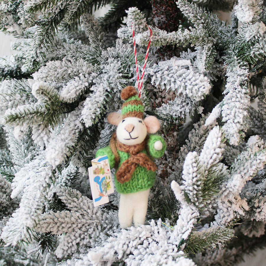 Traveler Mouse Ornament