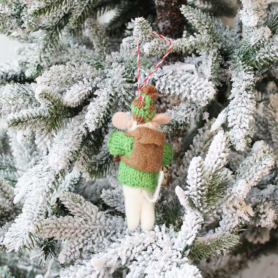 Traveler Mouse Ornament