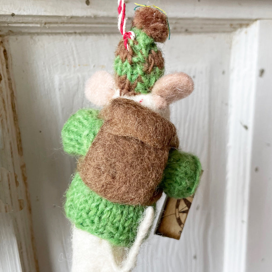 Traveler Mouse Ornament