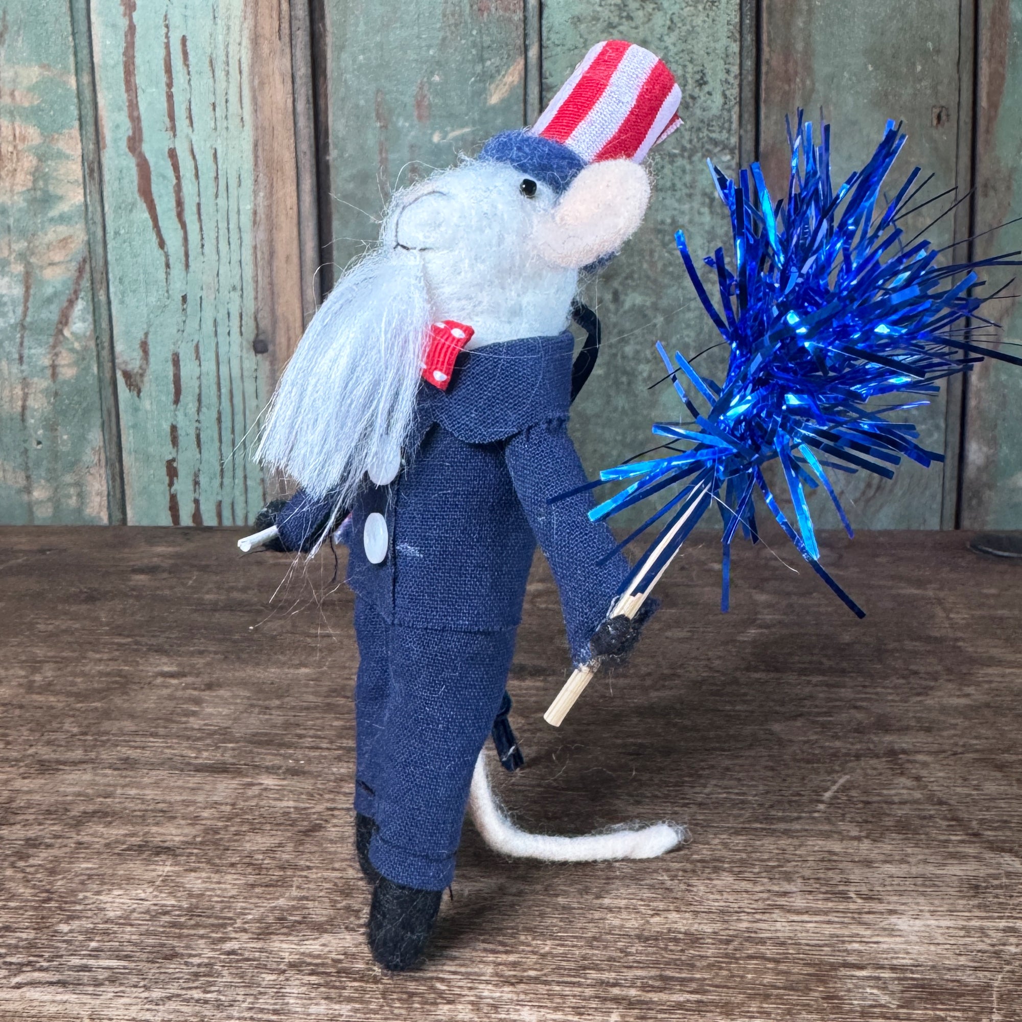 Uncle Sam Mouse Ornament