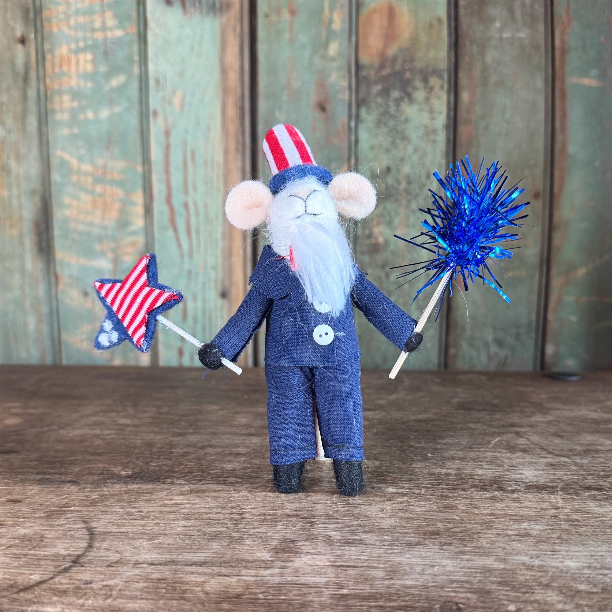 Uncle Sam Mouse Ornament