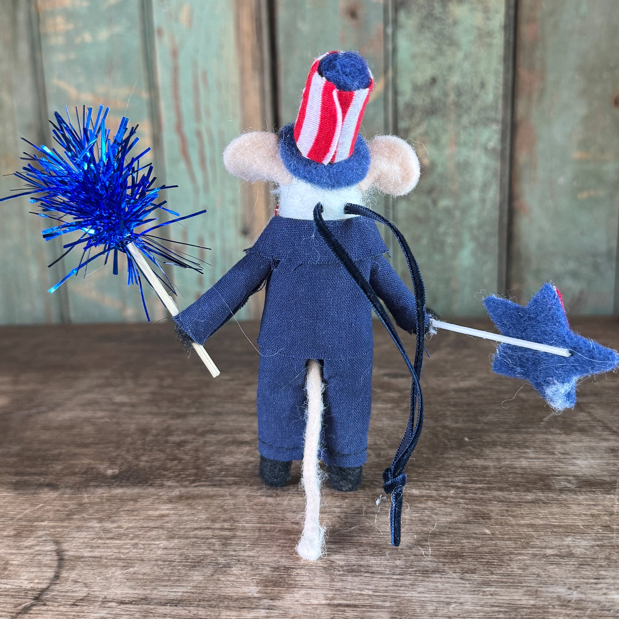 Uncle Sam Mouse Ornament
